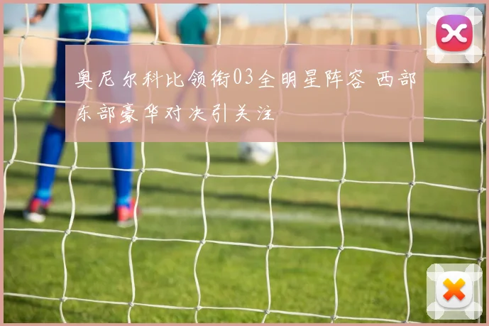 奥尼尔科比领衔03全明星阵容 西部东部豪华对决引关注